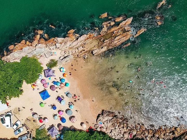 Pousada Ilha Do Itacolomi Penha  Esterno foto